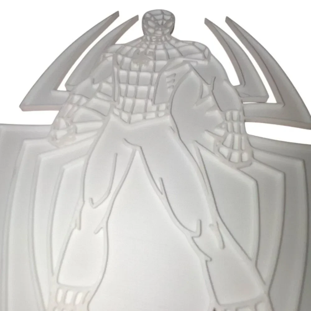 10-Inch 3D Superhero Coloring Toy – Spider-Inspired Wall Art / DIY Paintable 3pk